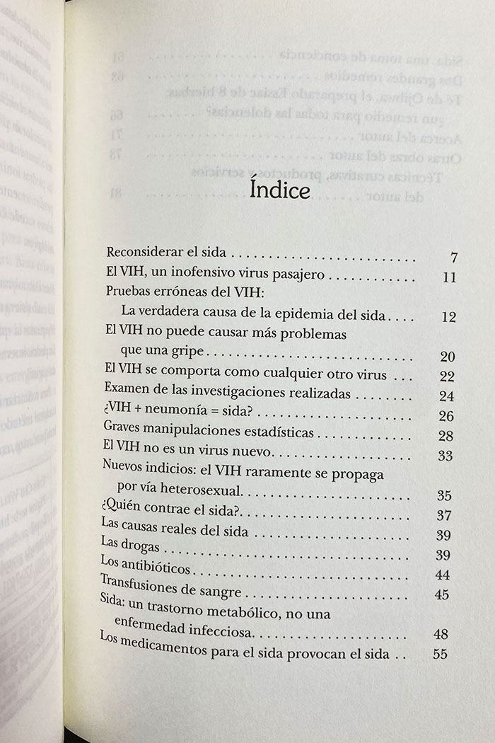 Acabar con el mito del sida Libro de Andreas Moritz