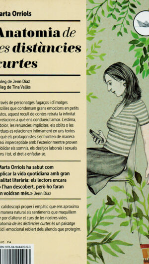 Anatomia de les distàncies curtes libro de Marta Orriols Balaguer