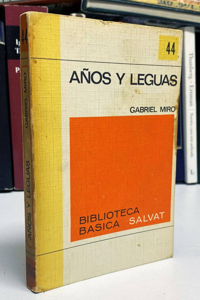 Años y leguas Libro de Gabriel Miró