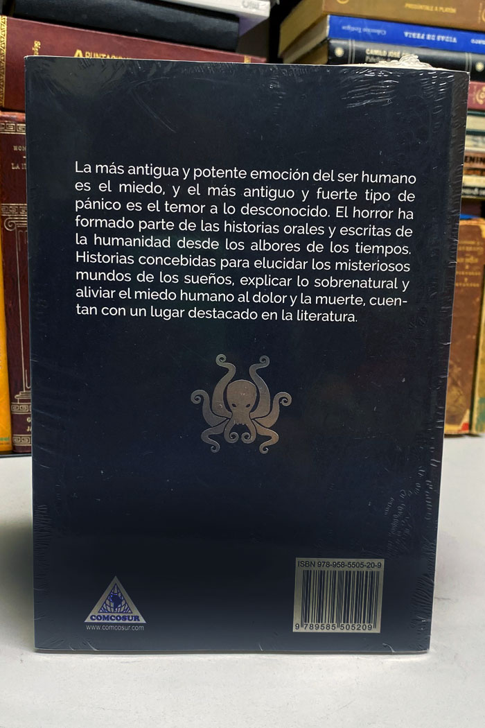 Antología de Terror libro de Howard Phillips Lovecraft