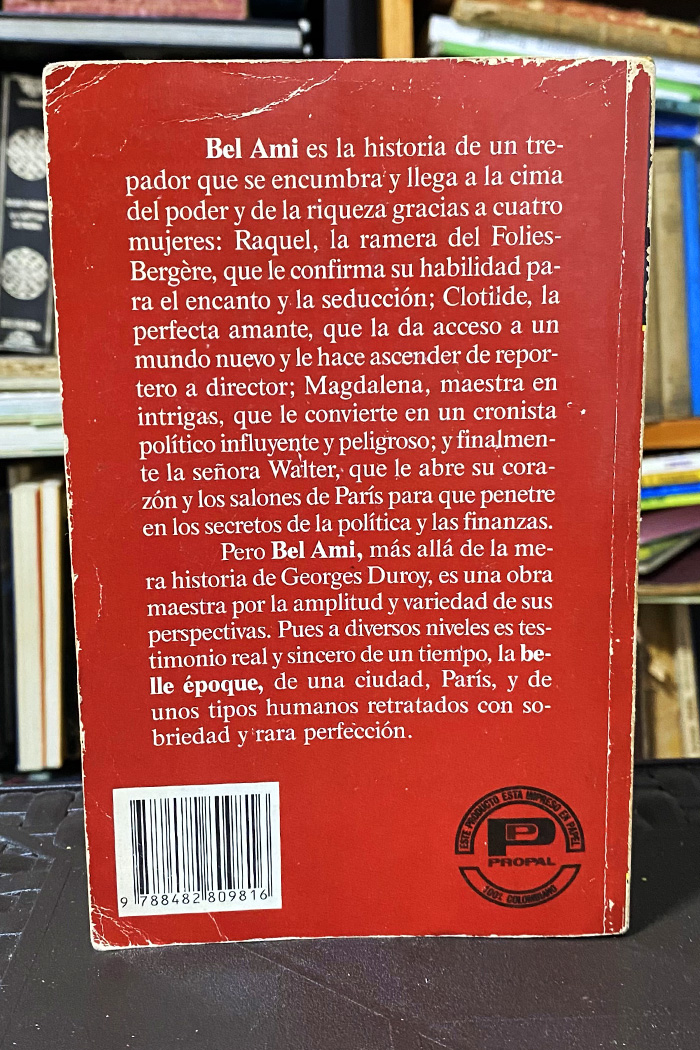 Bel Ami Novela de Guy de Maupassant