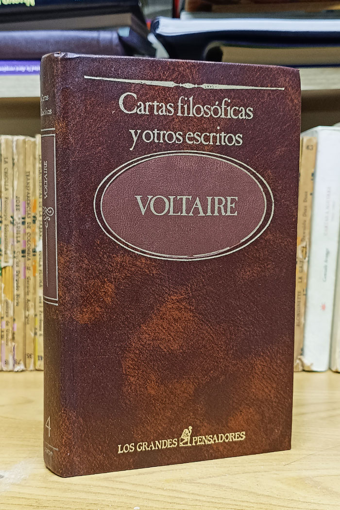 Cartas filosóficas Libro de Voltaire