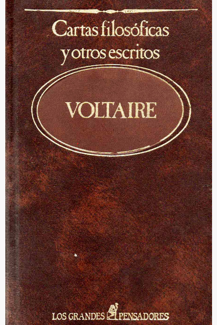 Cartas filosóficas Libro de Voltaire