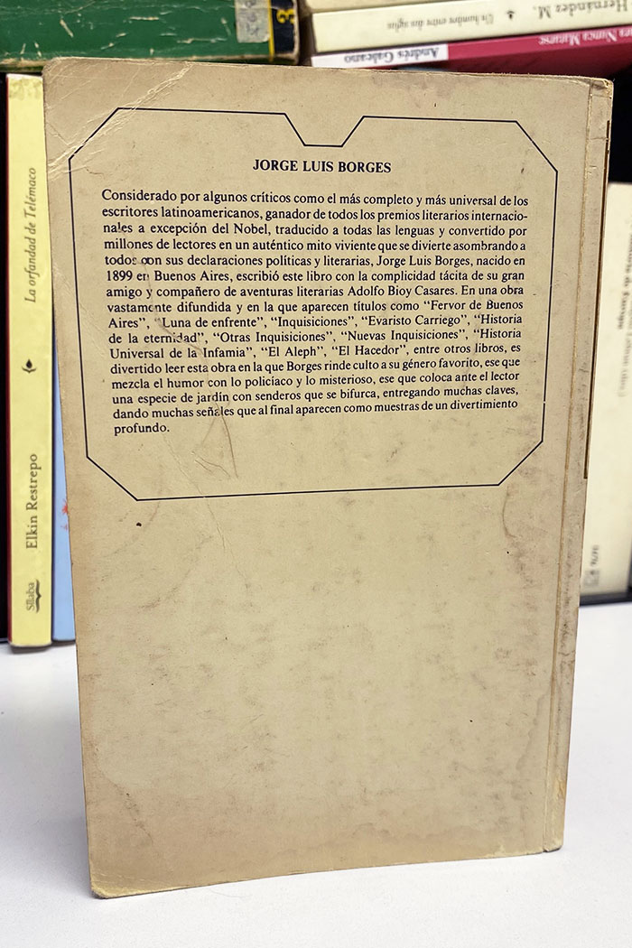 Nuevos cuentos de Bustos Domecq libro de cuentos de Jorge Luis Borges y Adolfo Bioy Casares