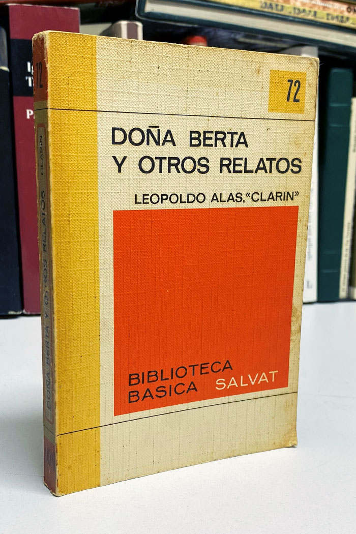 Doña Berta y otros relatos Libro de Leopoldo Alas "Clarín"