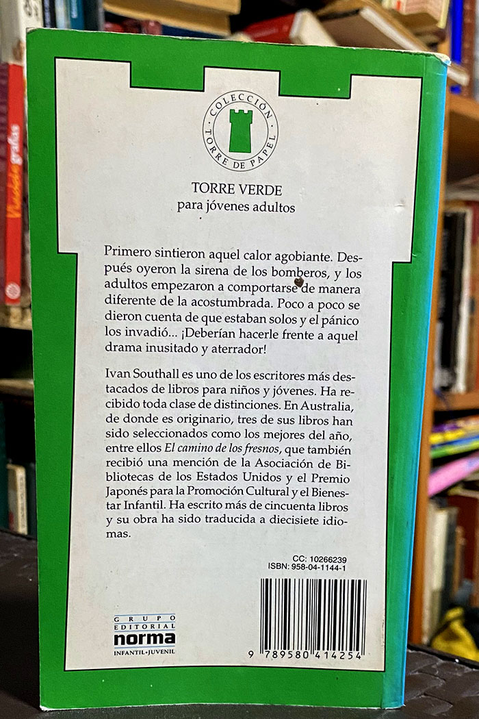 El camino de los fresnos libro de Ivan Southall