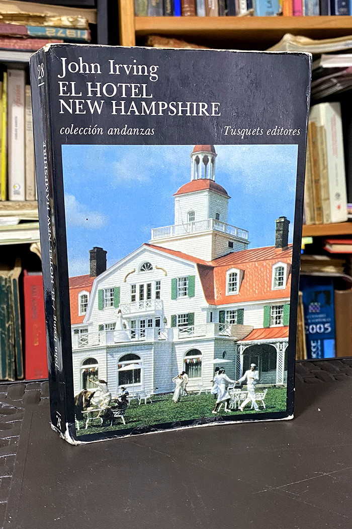 El hotel New Hampshire libro de John Irving