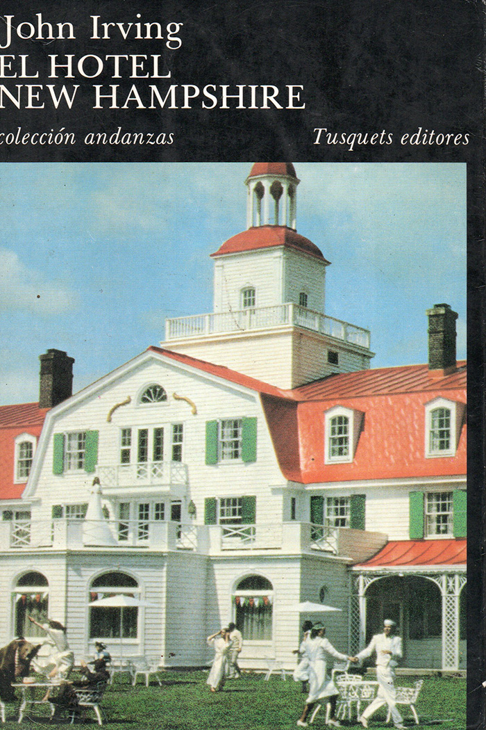 El hotel New Hampshire libro de John Irving