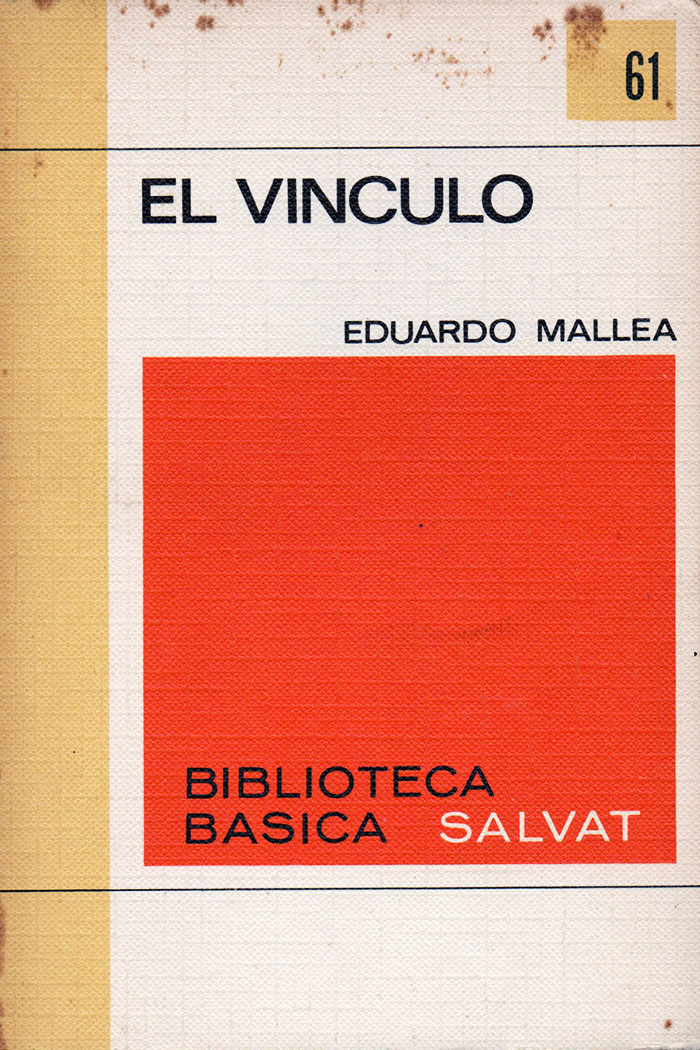 El Vínculo libro de Eduardo Mallea