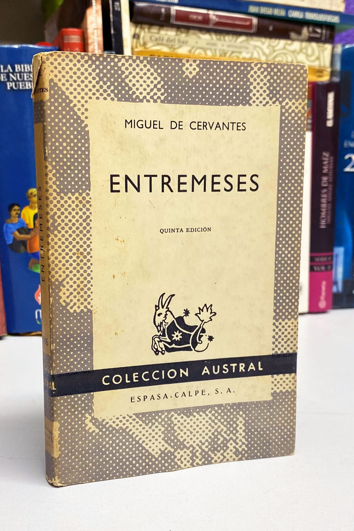 Entremeses libro de Miguel de Cervantes