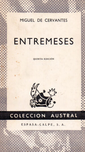Entremeses libro de Miguel de Cervantes
