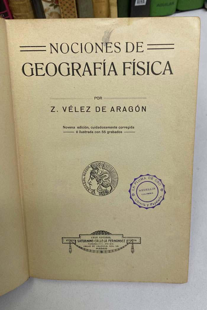 Geografía Física por Z. Vélez de Aragón