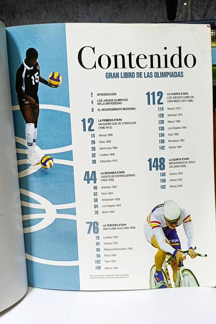 Gran libro de las Olimpiadas. De Atenas 1896 a Beijing 2008
