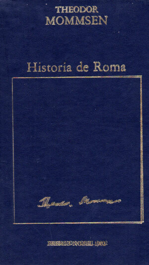 Historia de Roma Libro de Theodor Mommsen