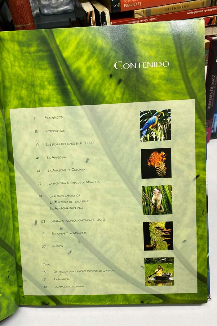 La Amazonía de Colombia libro de Banco de Occidente