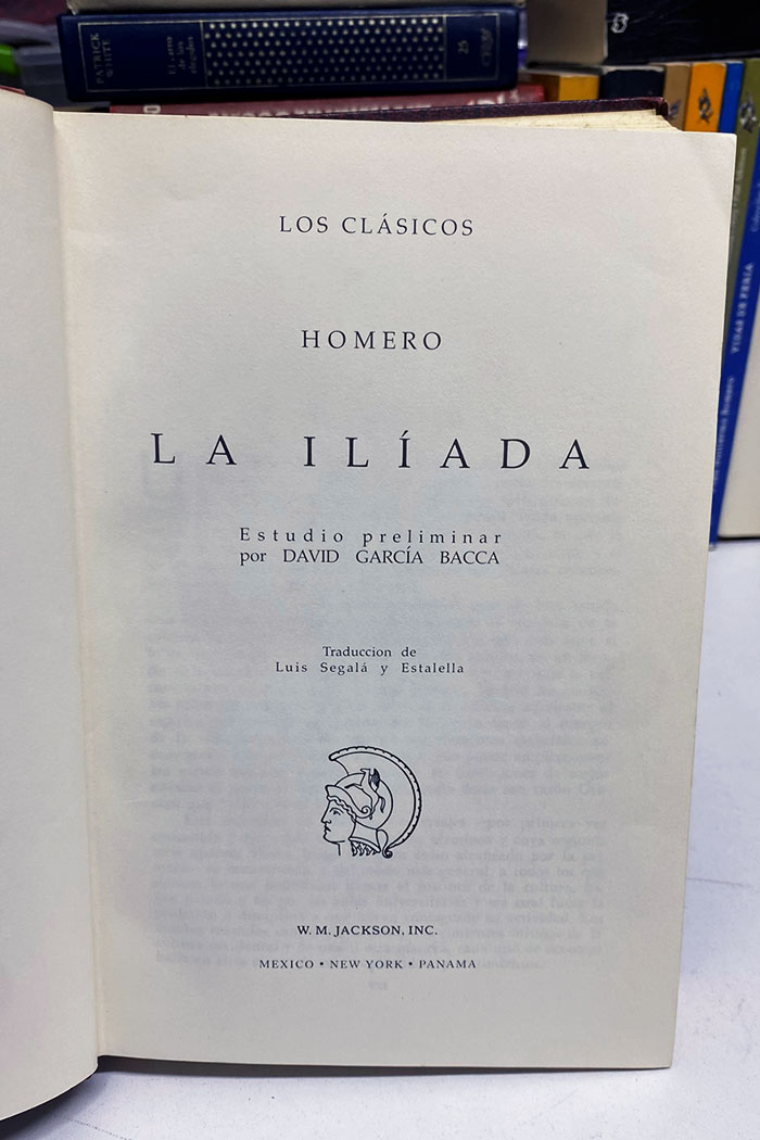 Ilíada Epopeya de Homero