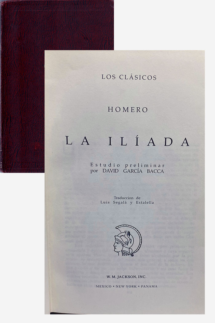 Ilíada Epopeya de Homero