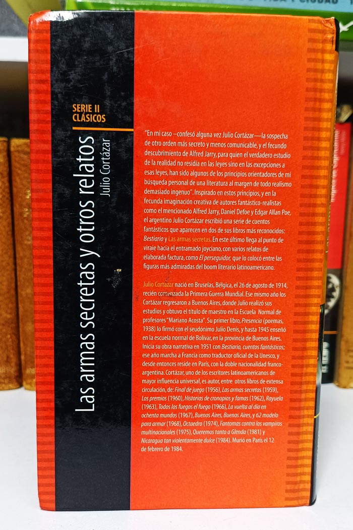 Las armas secretas y otros relatos Libro de Julio Cortázar
