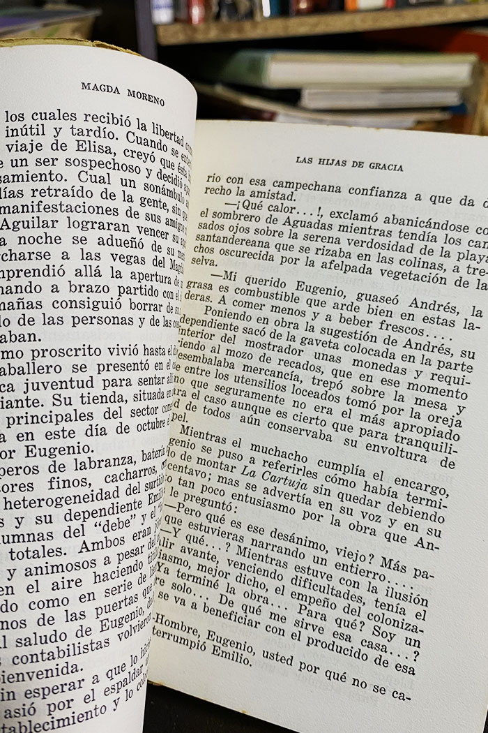 Las hijas de Gracia libro de Magda Moreno