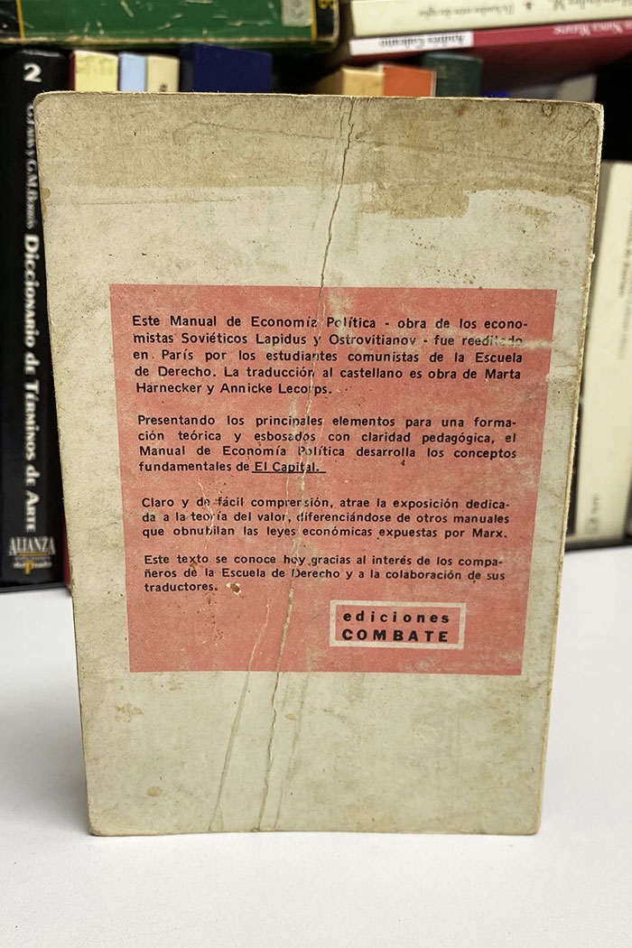 Manual de economía política libro de Lapidus y Ostrovitianv