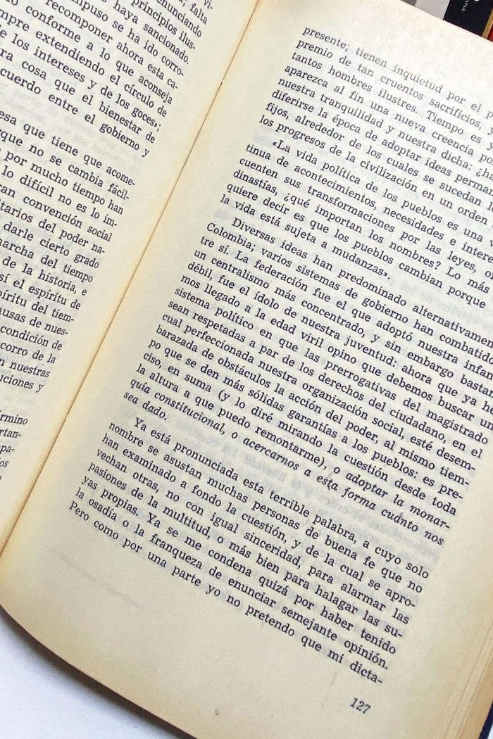 Meditaciones colombianas Libro de Juan García del Río