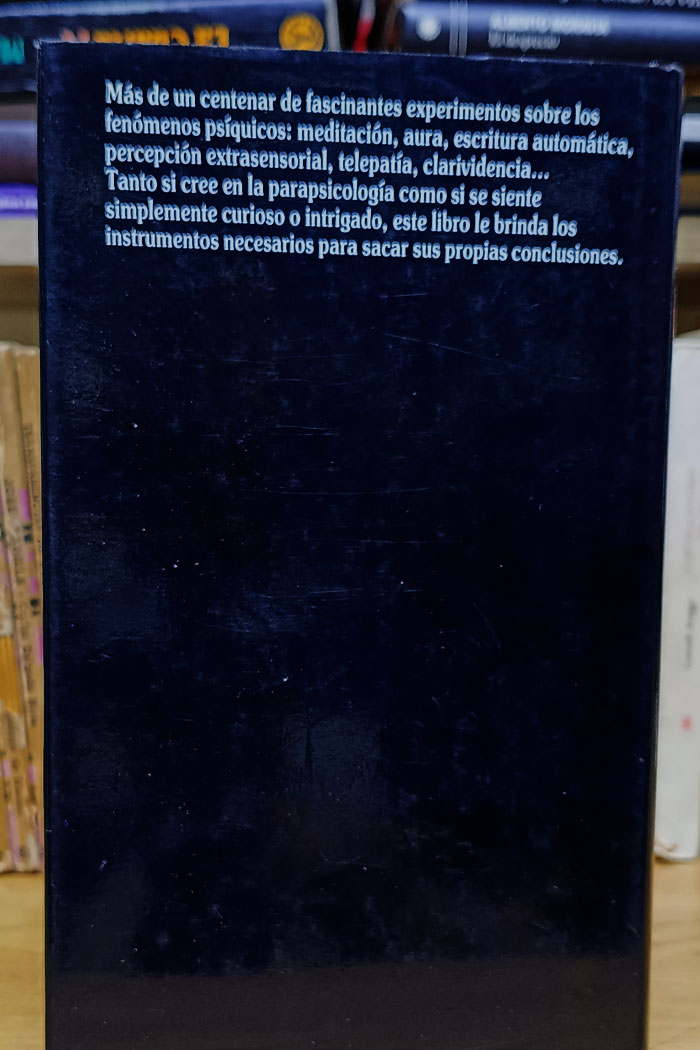 Nuevo manual de experimentos parapsíquicos libro de Willian Jon Watkins