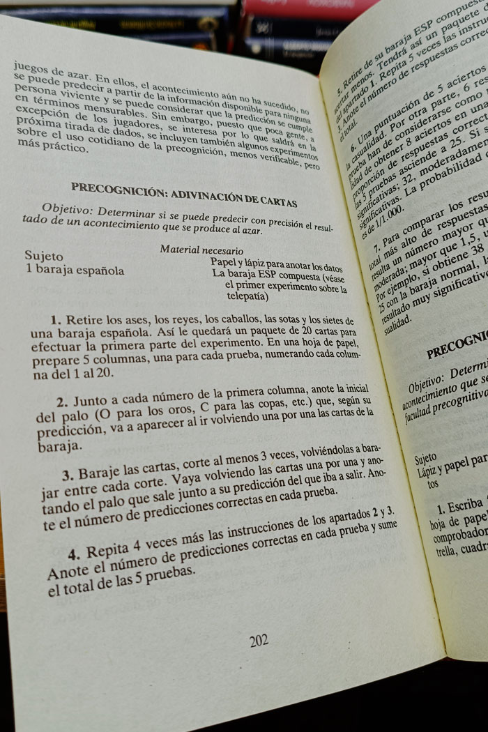 Nuevo manual de experimentos parapsíquicos libro de Willian Jon Watkins