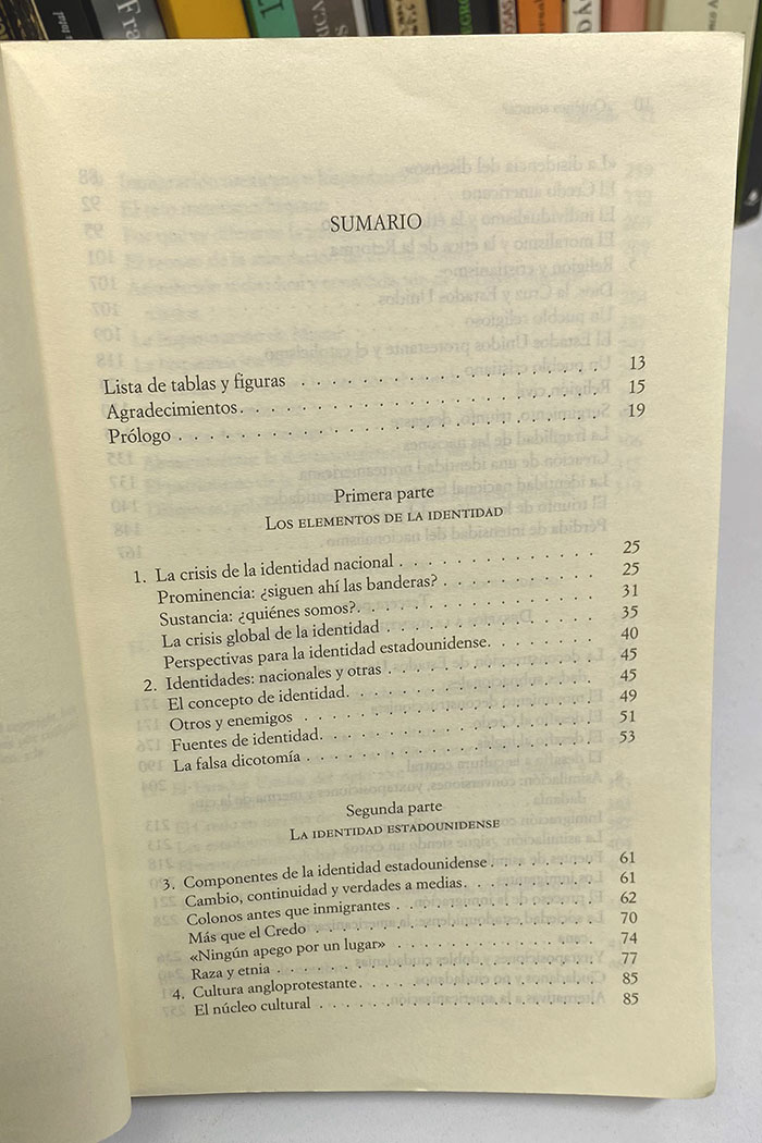 Quienes Somos? Libro de Samuel P. Huntington
