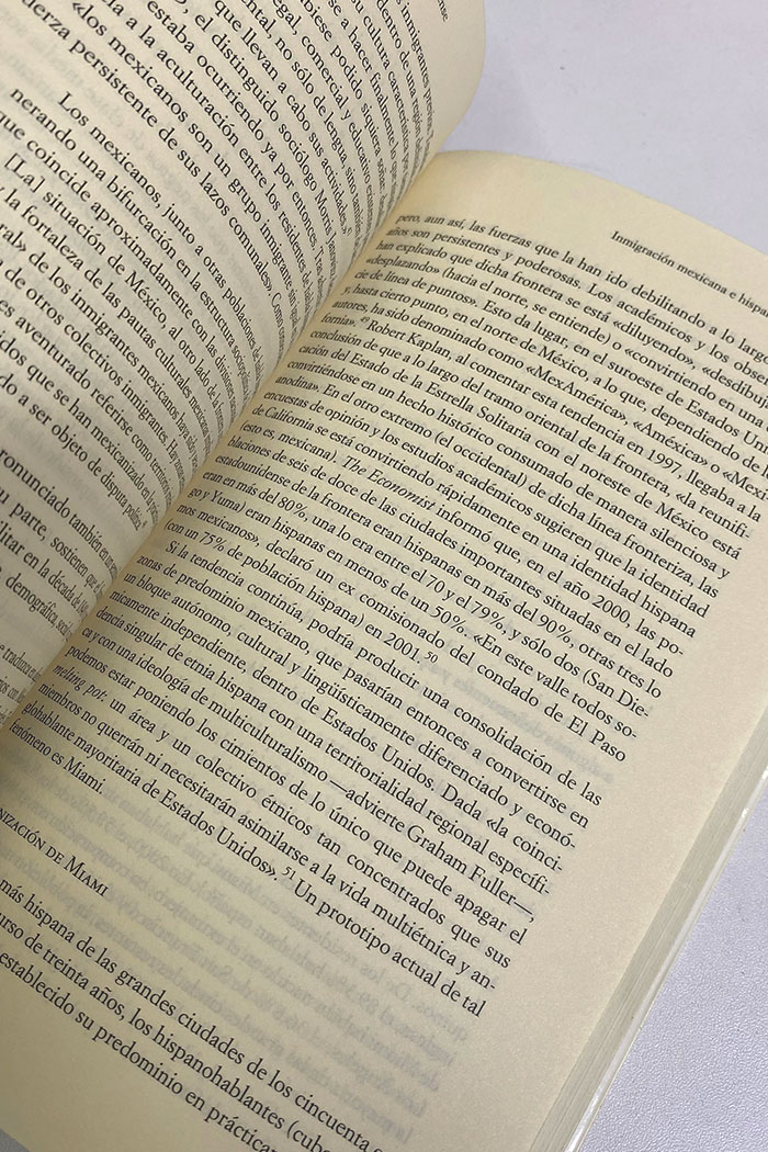 Quienes Somos? Libro de Samuel P. Huntington