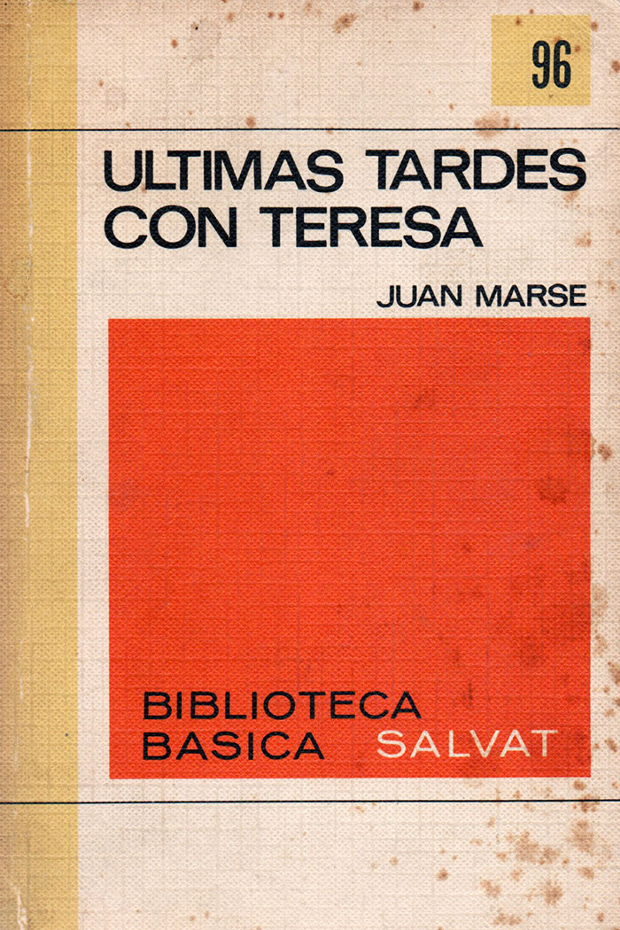 Últimas tardes con Teresa Novela de Juan Marsé