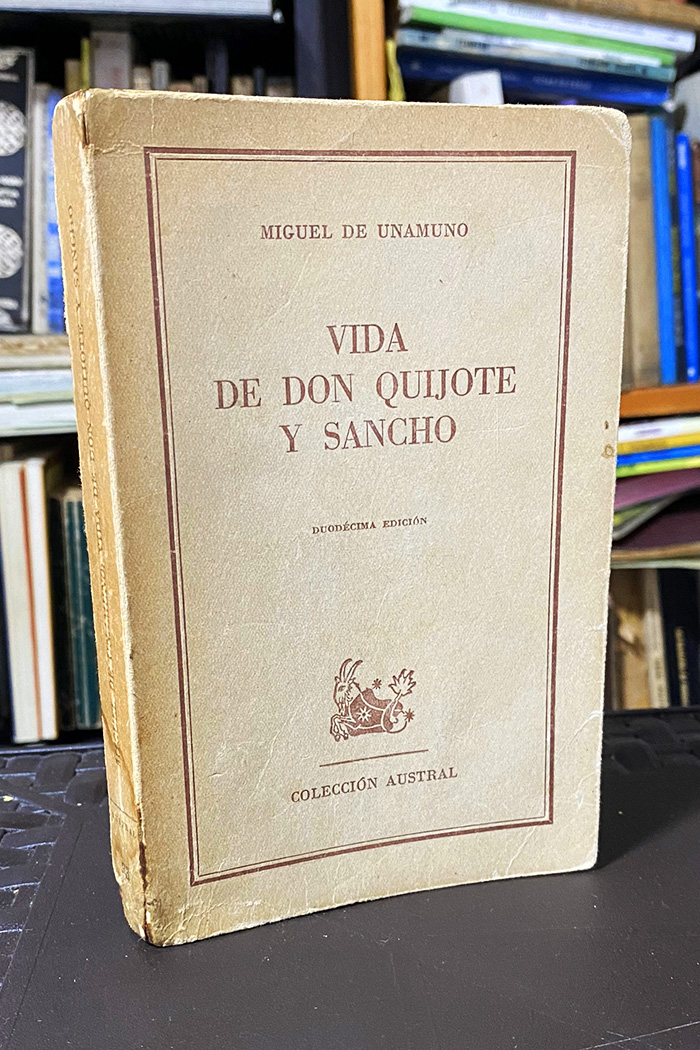 Vida de Don Quijote y Sancho Libro de Miguel de Unamuno
