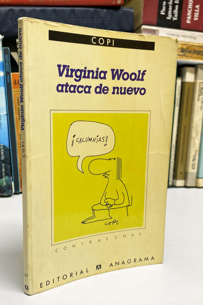 Virginia Woolf ataca de nuevo libro de Cuentos de Copi