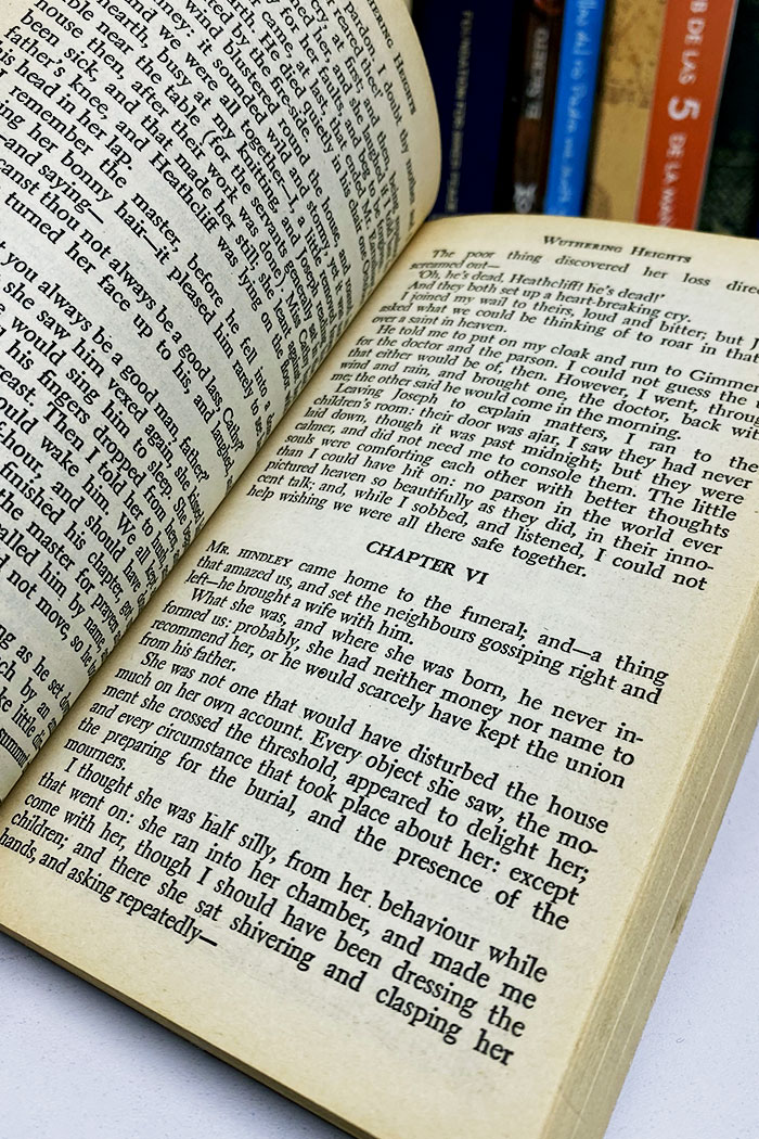 Wuthering Heights novela de Emily Brontë