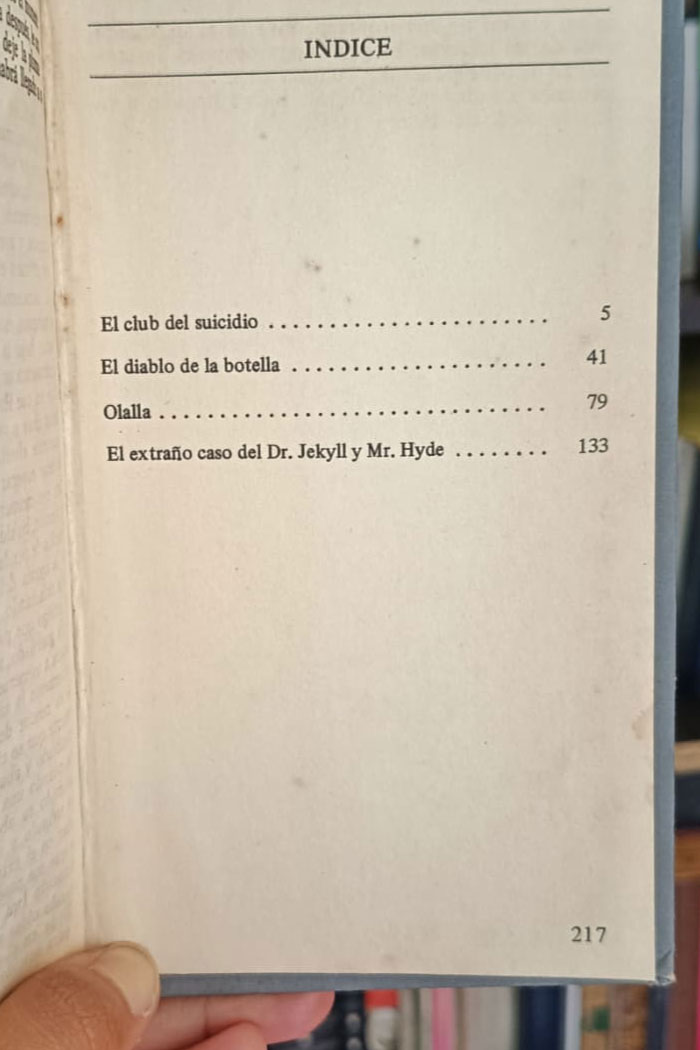Libro Dr. Jekyll y Mr. Hyde de Robert Louis Stevenson