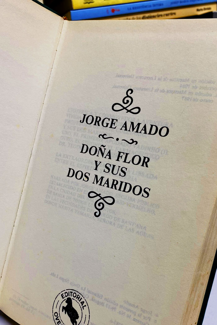Doña Flor y sus dos maridos novela de Jorge Amado