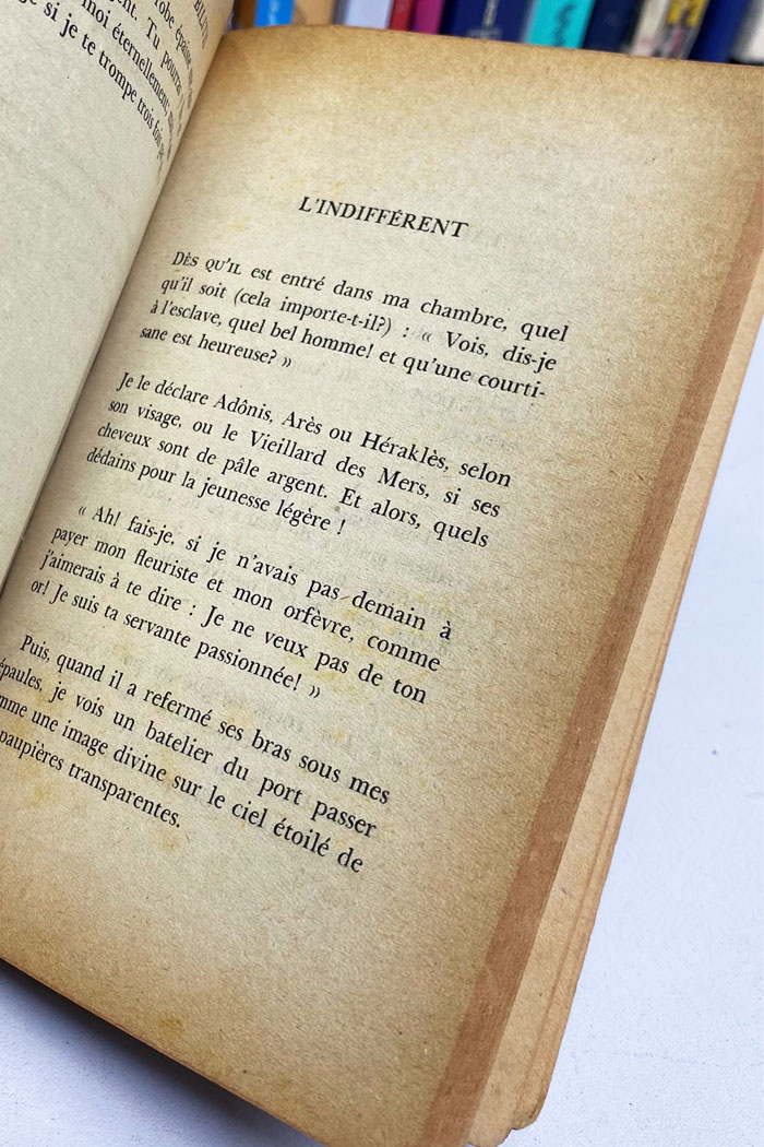 Les chansons de Bilitis poèmes érotiques de Pierre Louÿs